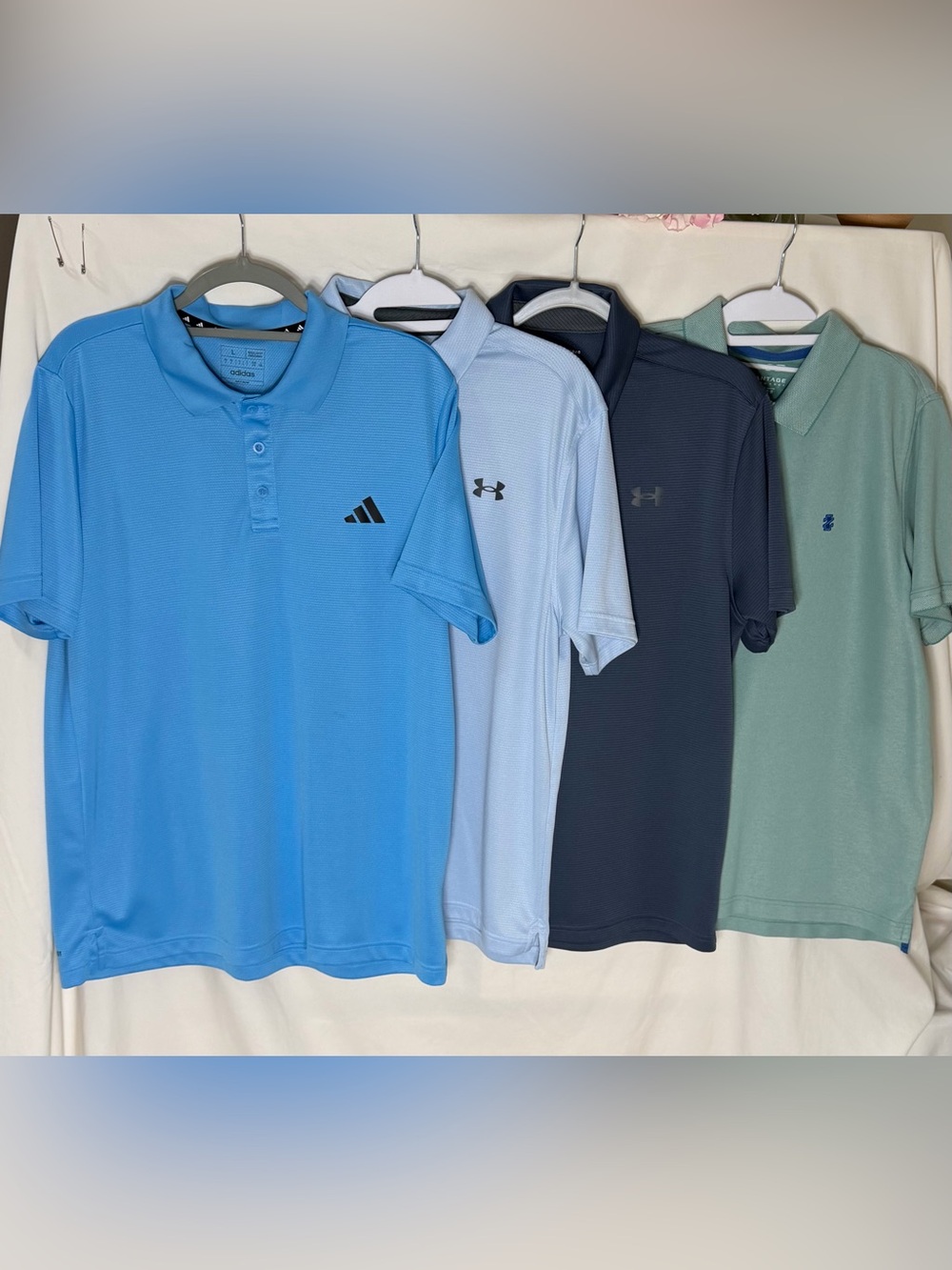 Bundle of 4….Men’sPerformance Polo Shirts.